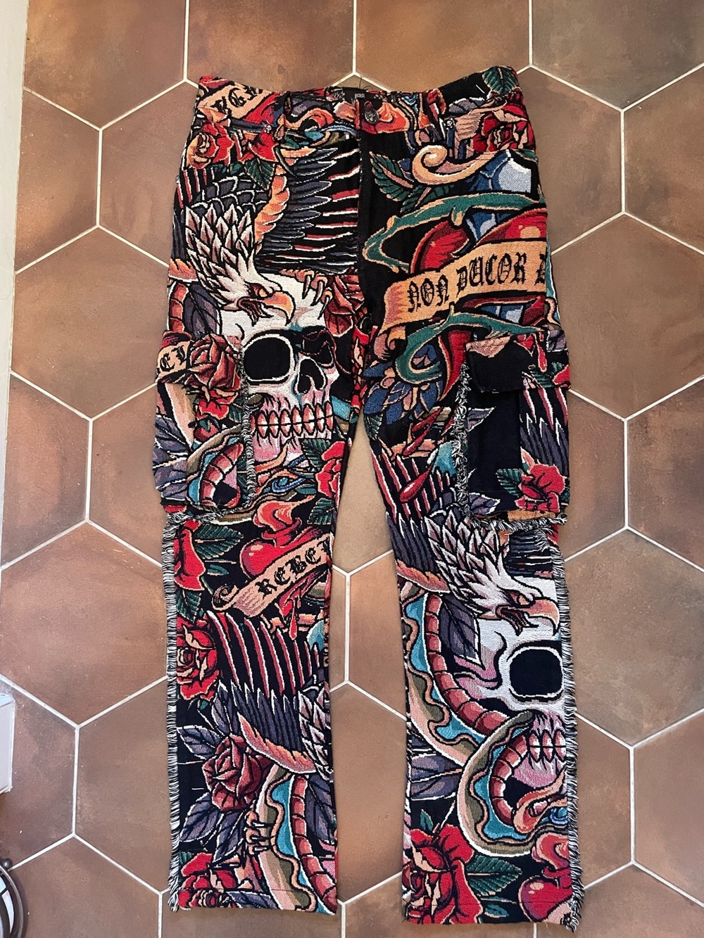 Rebel Vengeance ☠️🌹cargo pants